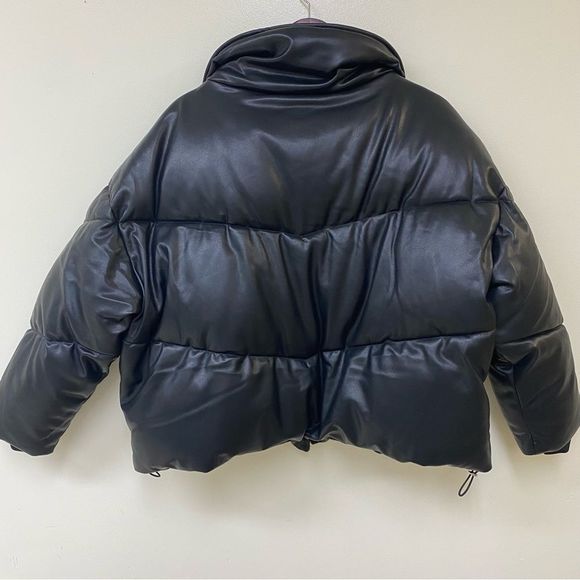 Rebecca Minkoff Puffer Down Filled Coat, Size Large - Picture 3 of 8